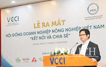 TS. Vũ Tiến Lộc - Chủ tịch VCCI phát biểu chào mừng
